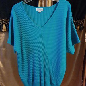 Avenue Turquoise Sweater Size 18/20